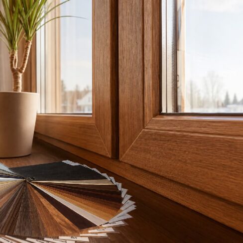 ламинация пвх окна